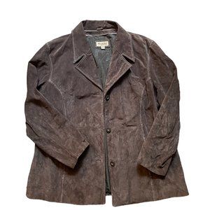 Wilsons real leather suede jacket